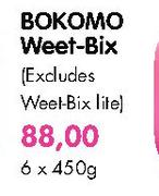 Bokomo Weet-Bix(Excludes WeetBix Lite)-6x450gm