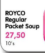 Royco Regular Packet Soup-10's pack