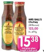 MRS Ball's Chutney(All Flavours)-470gm