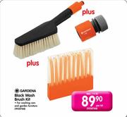 Gardena Black Wash Brush Kit-Per Kit
