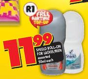 Shield Roll-On For Ladies/Men-50ml Each