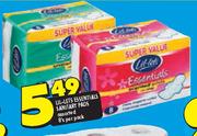 Lil-Lets Essentials Sanitary Pads-8's Per Pack