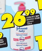 Johnson's Baby Aqueous Cream-500ml