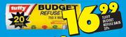 Tuffy Budget Refuse Bags-20's
