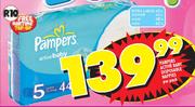 Pampers Active Baby Disposable Nappies Midi-62's-Per Pack