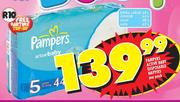 Pampers Active Baby Disposable Nappies Junior-44's-Per Pack