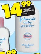Johnson's Baby Powder-200gm