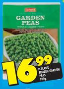 Iceland Frozen Garden Peas-900gm
