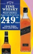 Johnnie Walker Black Label Whisky-750ml