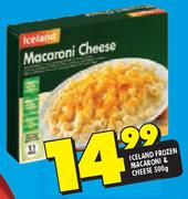 Iceland Frozen Macaroni & Cheese-500gm