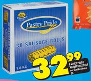 Pastry Pride Worsrolletjies-30's