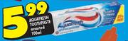 Aquafresh Toothpaste-100ml