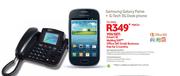 Samsung Galaxy Fame + G-Tech 3G Desk Phone-On Smart M My Meg 500