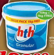 HTH Granular Chlorine-10kg+1kg Free
