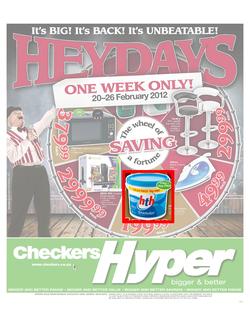 Checkers Hyper Gauteng HeyDays (20 Feb - 26 Feb), page 1
