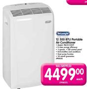 Delonghi 12 500 BTU Portable Air Conditioner-PACN125HP