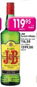 J & B Scotch Whisky-750ml