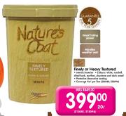 Nature's Coat Finely Or Heavy Textured White-20Ltr
