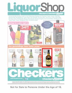 Checkers Western Cape : LiquorShop (24 Sep - 6 Oct), page 1
