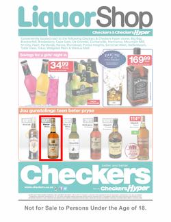Checkers Gauteng : LiquorShop (24 Sep - 7 Oct), page 1
