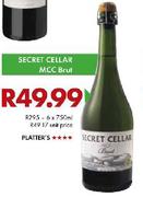 Secret Cellar MCC Brut-6x750ml