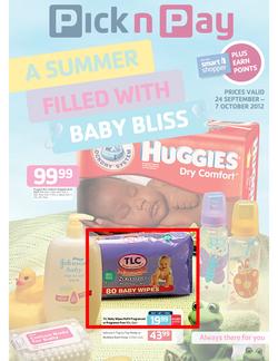 Pick n Pay : A Summer Filled with Baby Bliss (24 Sep - 7 Oct), page 1