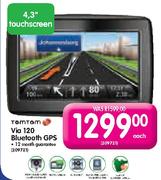 Tomtom Via 120 Bluetooth GPS-4.3" Each