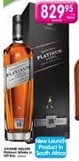 Johnne Walker Platinum Whisky In Gift Box-750ml