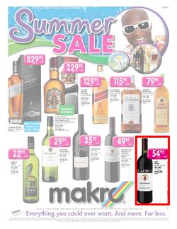Makro : Summer Sale - Liquor (2 Oct - 8 Oct), page 1