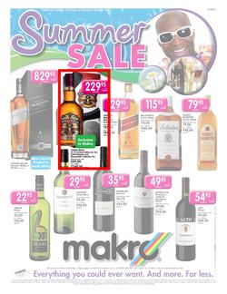 Makro : Summer Sale - Liquor (2 Oct - 8 Oct), page 1