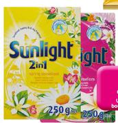Sunlight Tropical or Regular Hand Washing Powder-250gm