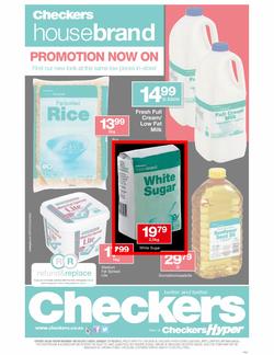 Checkers Gauteng : Housebrand (8 Oct - 21 Oct), page 1