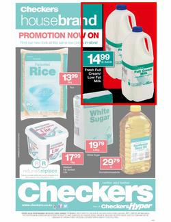 Checkers Gauteng : Housebrand (8 Oct - 21 Oct), page 1