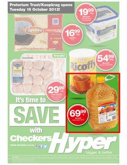 Checkers Hyper Gauteng : It's Time To Save (8 Oct - 21 Oct), page 1
