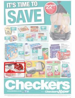 Checkers KZN : It's Time To Save (8 Oct - 14 Oct), page 1
