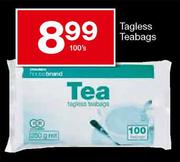 Housebrand Tagless Teabags-100's
