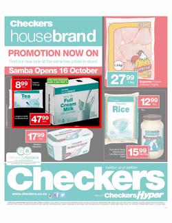 Checkers Free State : Housebrand (8 Oct - 21 Oct), page 1