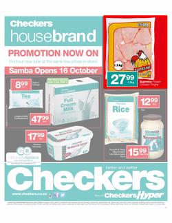 Checkers Free State : Housebrand (8 Oct - 21 Oct), page 1