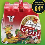 Castle Lager-12x340ml Per Pack