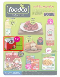 Foodco Western Cape : No Frills, Just Value (10 Oct - 14 Oct), page 1