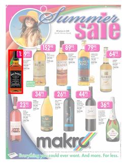 Makro Summer Sale - Liquor (26 Feb - 5 Mar), page 1