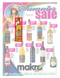 Makro Summer Sale - Liquor (26 Feb - 5 Mar), page 1