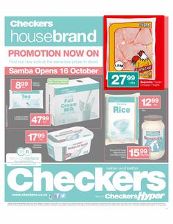 Checkers Northern Cape : Housebrand (8 Oct - 21 Oct), page 1