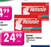 Rennie Digestive Tablets-48's Each