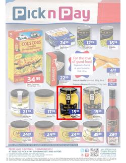 Pick n Pay : All Things French (15 Oct - 15 Nov), page 1
