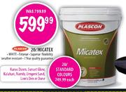 Plascon Micatex White-20l