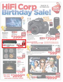 HiFi Corporation : Birthday Sale (18 Oct - 21 Oct), page 1