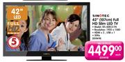 Sinotec 42" (107cm) Full HD Slim LED TV (STL-42KC51N)