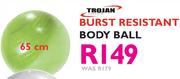 Trojan Burst Resistant Body Ball - 65cm