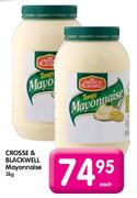 Crosse & Blackwell Mayonnaise-3kg Each
